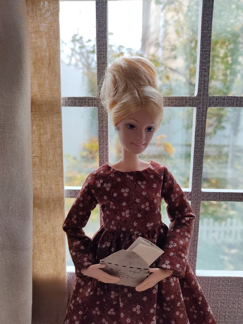 Crochet Doll Dress - Barbie gown pattern -Victorian Lady Mis - Inspire  Uplift