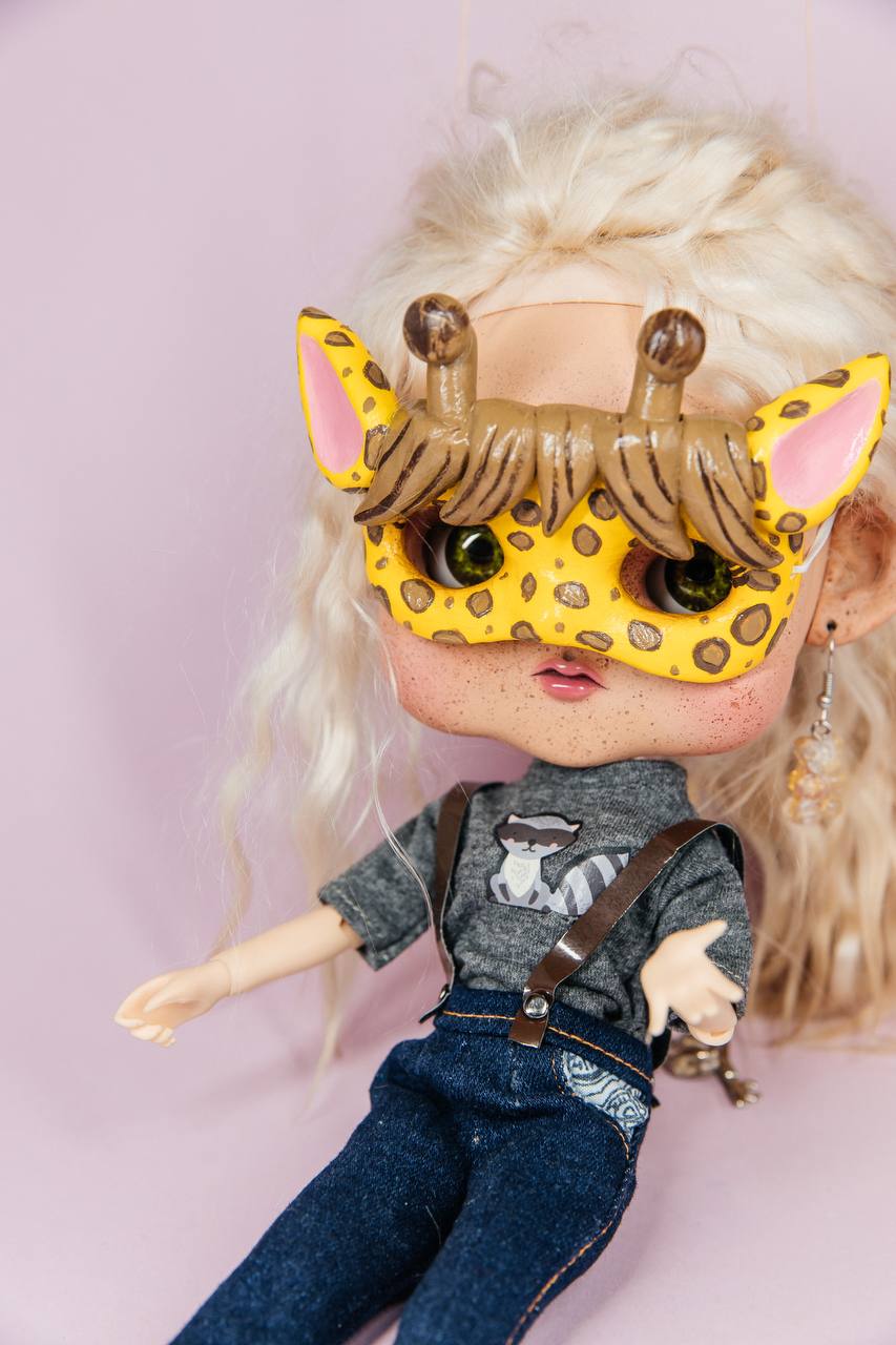 MASQUE COQUE DE PROTECTION FACE MASK POUR POUPEE BLYTHE & NEO BLYTHE