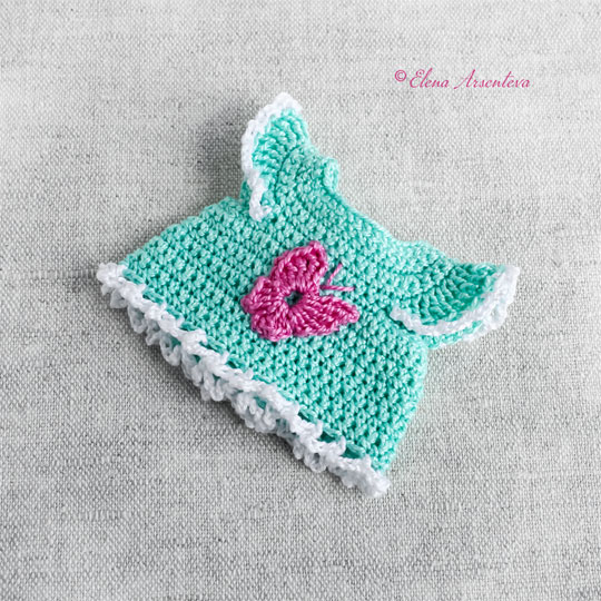 Crochet Pattern PDF Baby Romper Bunny - Crealandia