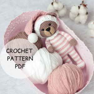 patron d'ours au crochet