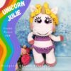 Crochet Unicorn, pattern in english
