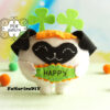 Pug felt pattern