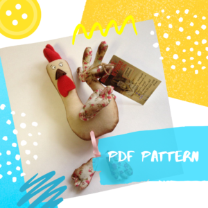 Primitive patterns Funny coc, Doll making pattern