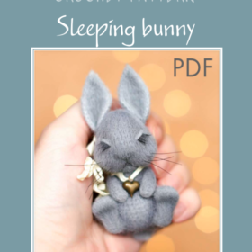 Crochet PATTERN Little Bunny, Amigurumi PDF rabbit