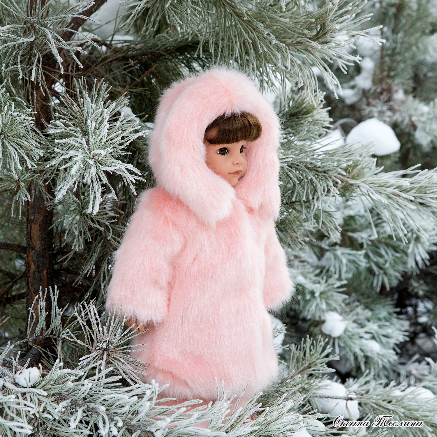 Gotz 50cm classic + articulated body fur coat pattern PDF 1 Gotz 50cm classic + articulated body fur coat pattern