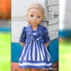 Gotz 50cm pattern set Sea breeze sundress jacket