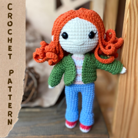 Max Mayfield doll crochet pattern