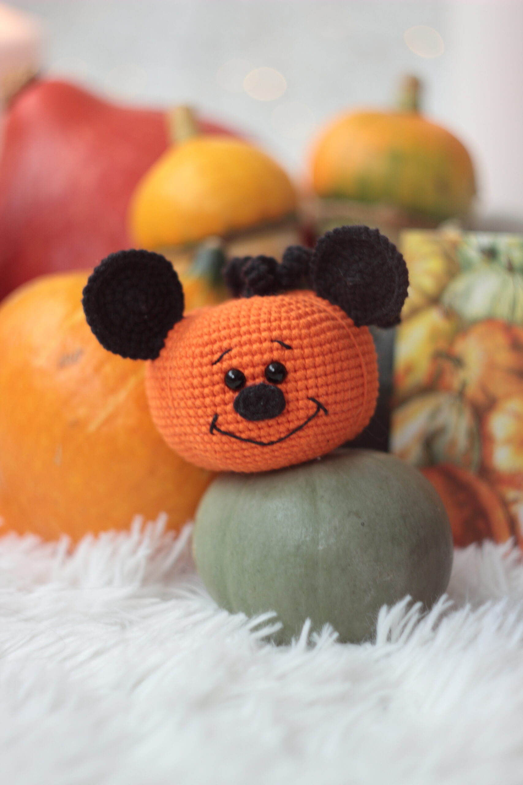 Crochet Halloween Pumpkin Mouse amigurumi pattern, Easy crochet 2 11111 1 scaled