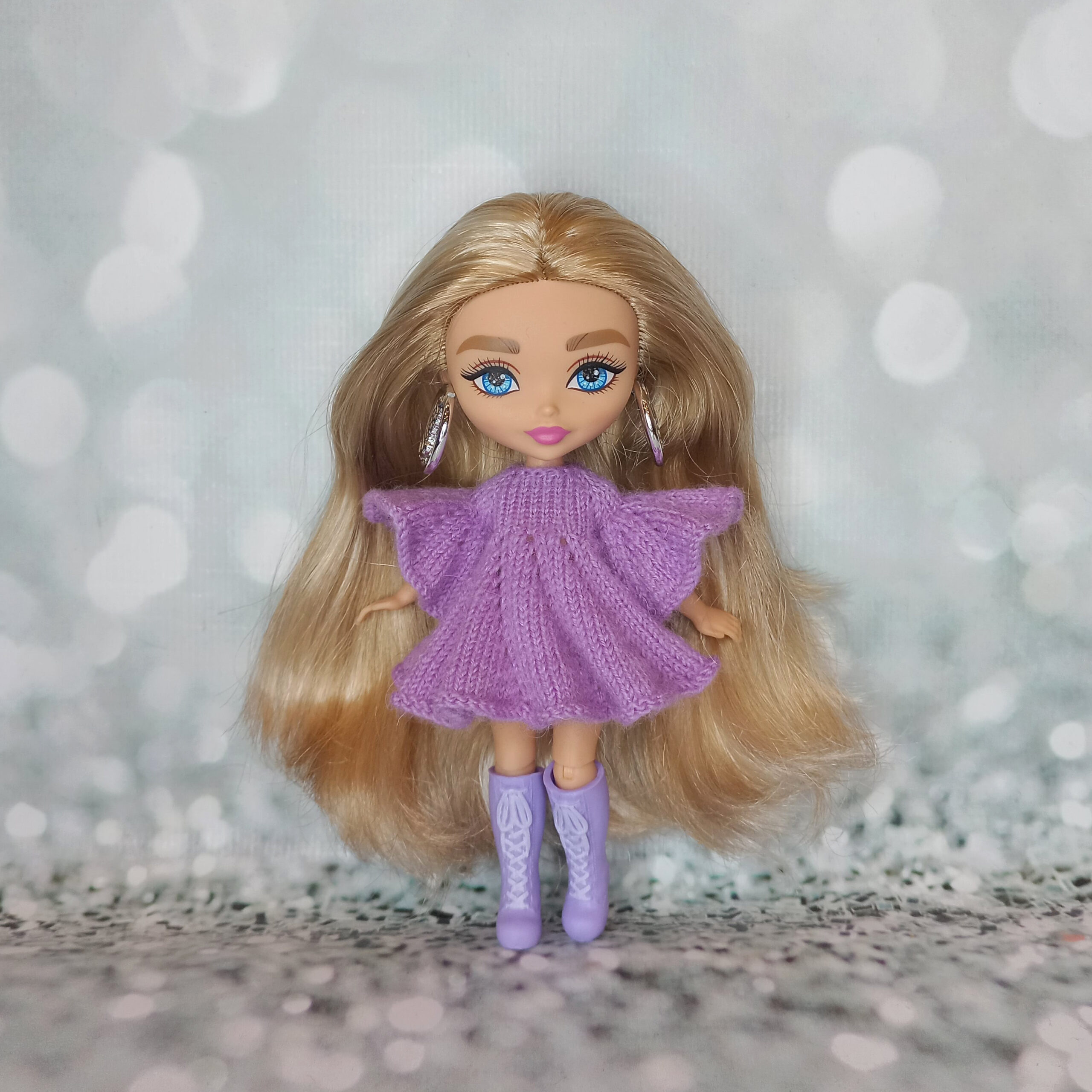 Knitting Pattern Jumper and skirt for Barbie Extra Minis - DailyDoll Shop