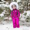 Ruby Red 37 cm pattern Demi-season Jumpsuit