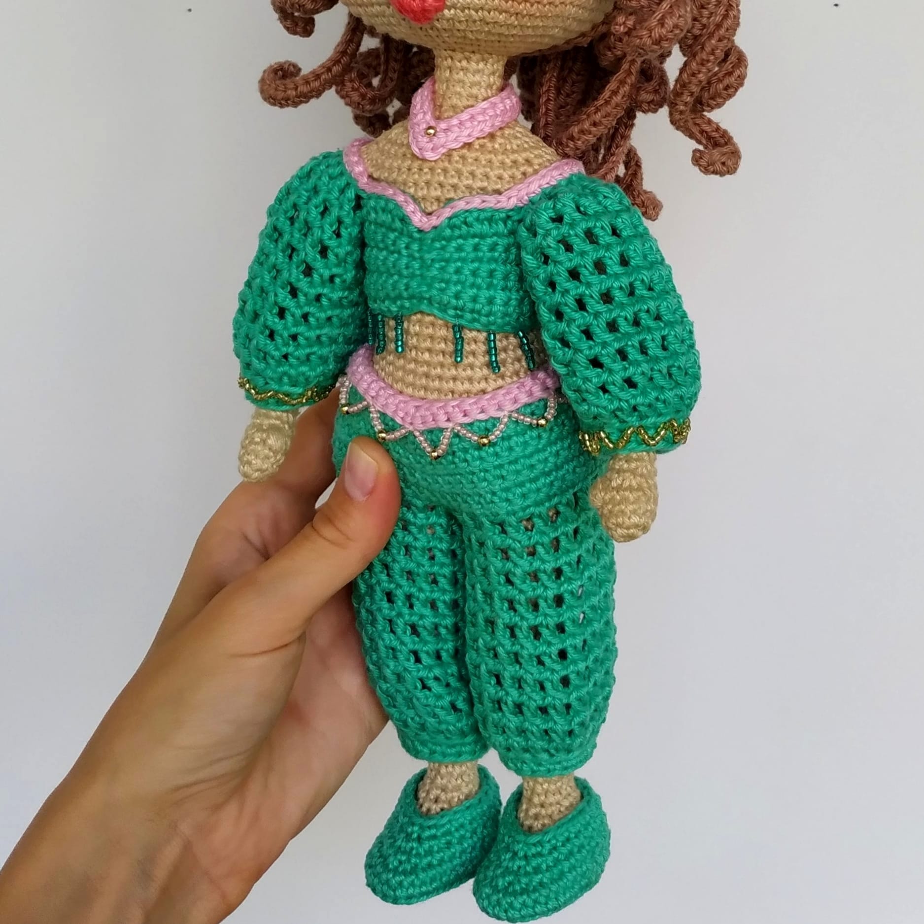 Moana doll crochet pattern - DailyDoll Shop