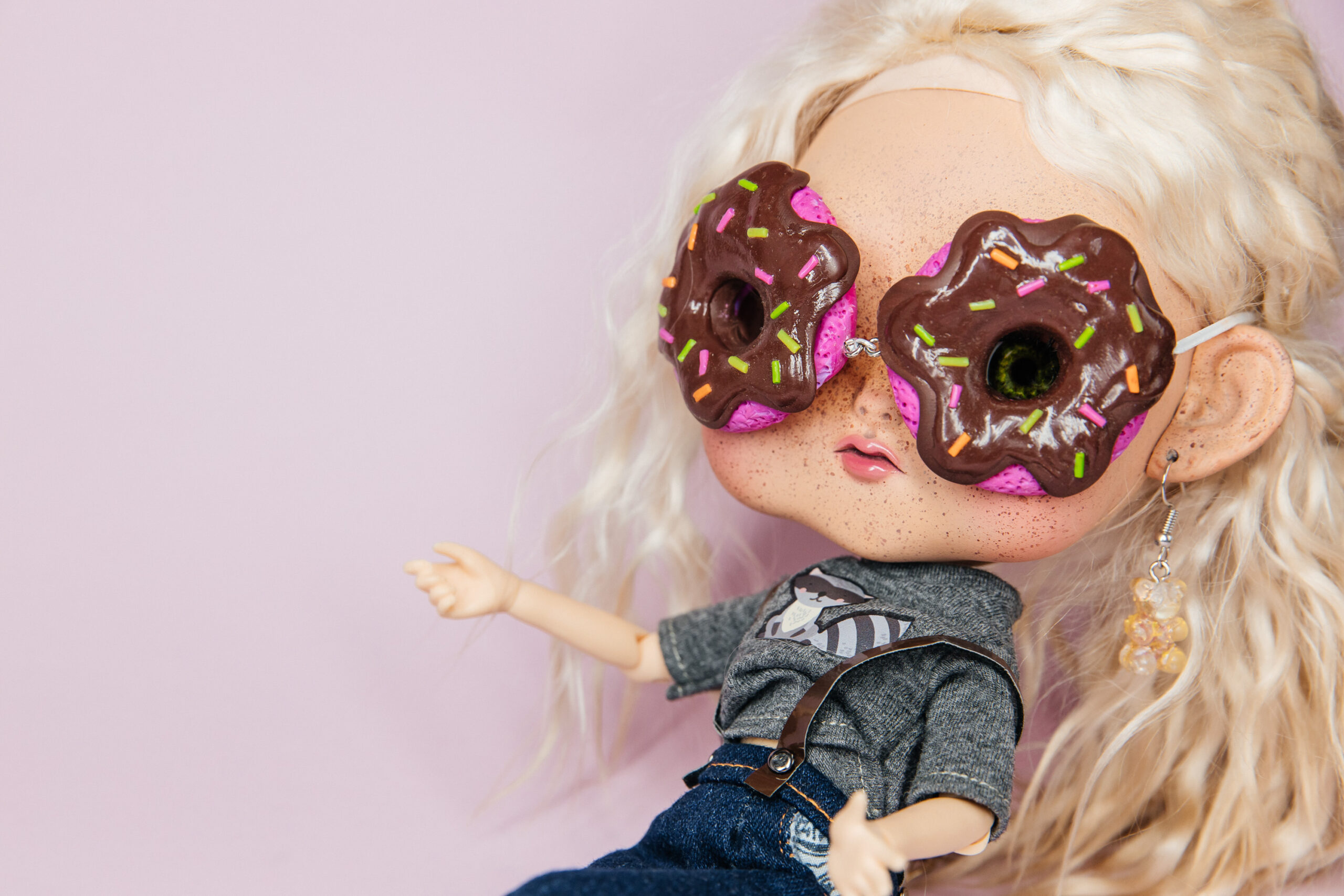 MASQUE COQUE DE PROTECTION FACE MASK POUR POUPEE BLYTHE & NEO BLYTHE