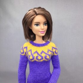 Dress for Barbie doll