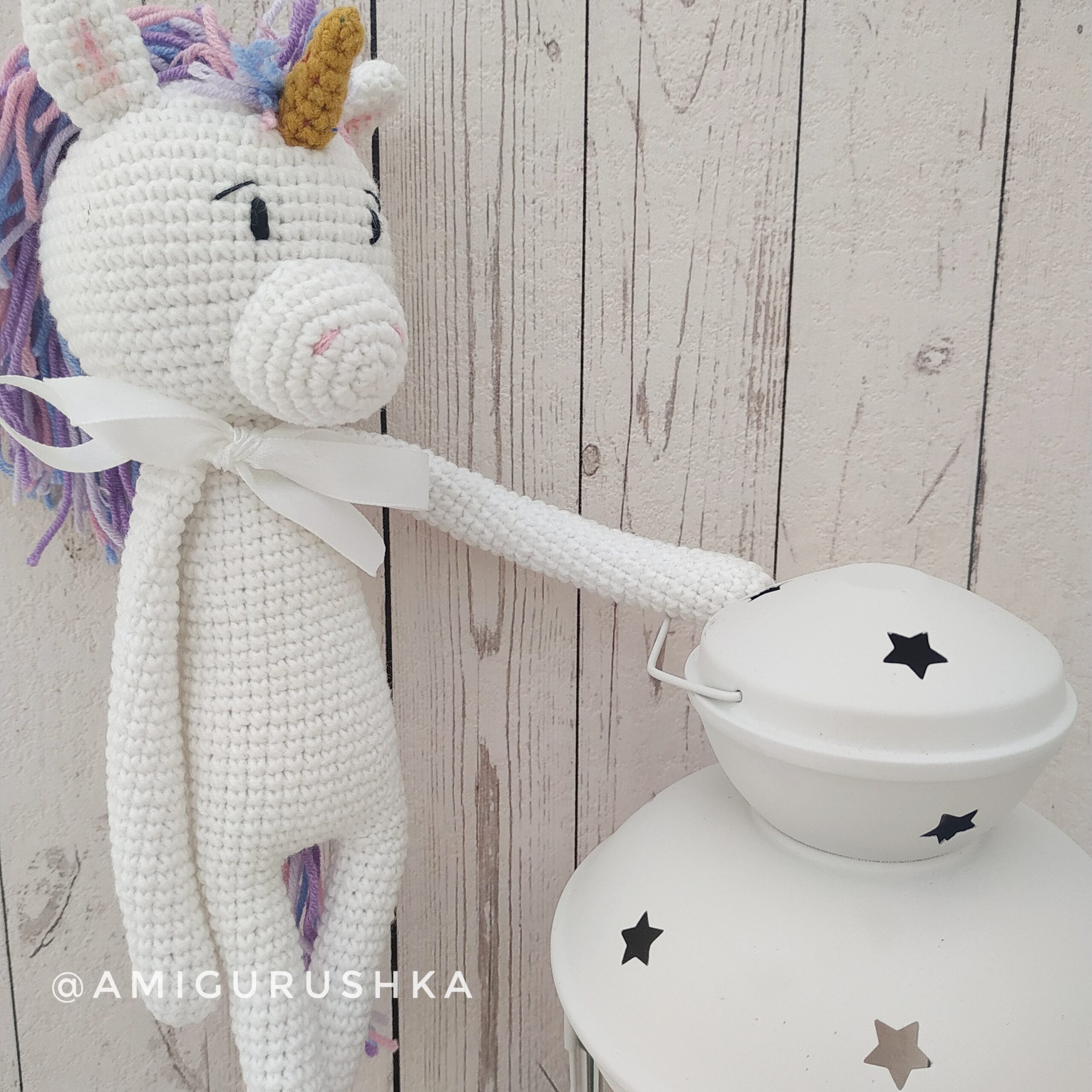 Amigurumi PATTERN stuffed Unicorn crochet toys scandinavian nursery 2 Amigurumi PATTERN stuffed Unicorn crochet toys for scandinavian nursery and unicorn baby shower. Crochet animals plush pattern