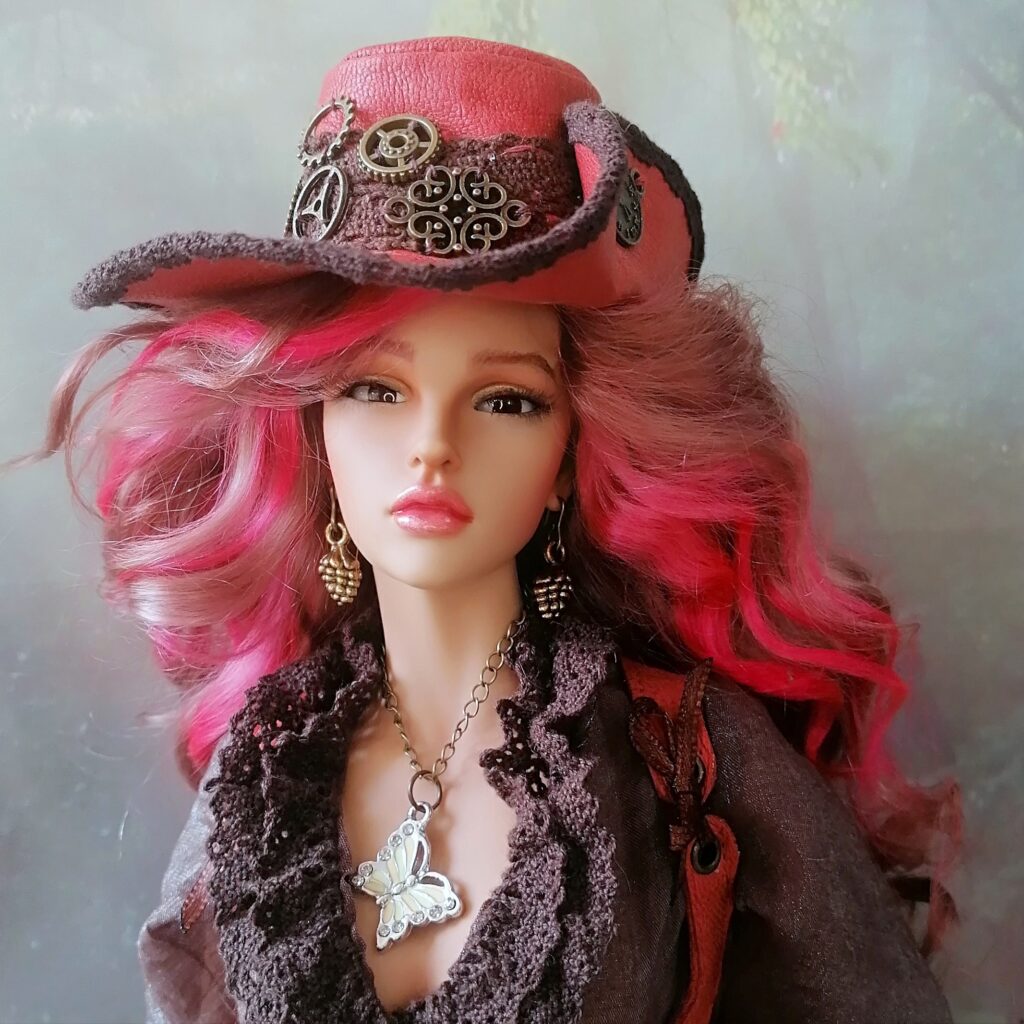 sold! Full set BJD OOAK doll Julia 1/4, 45cm. Outfit Steampunk style