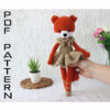 Amigurumi PATTERNS fox gifts stuffed animal toy