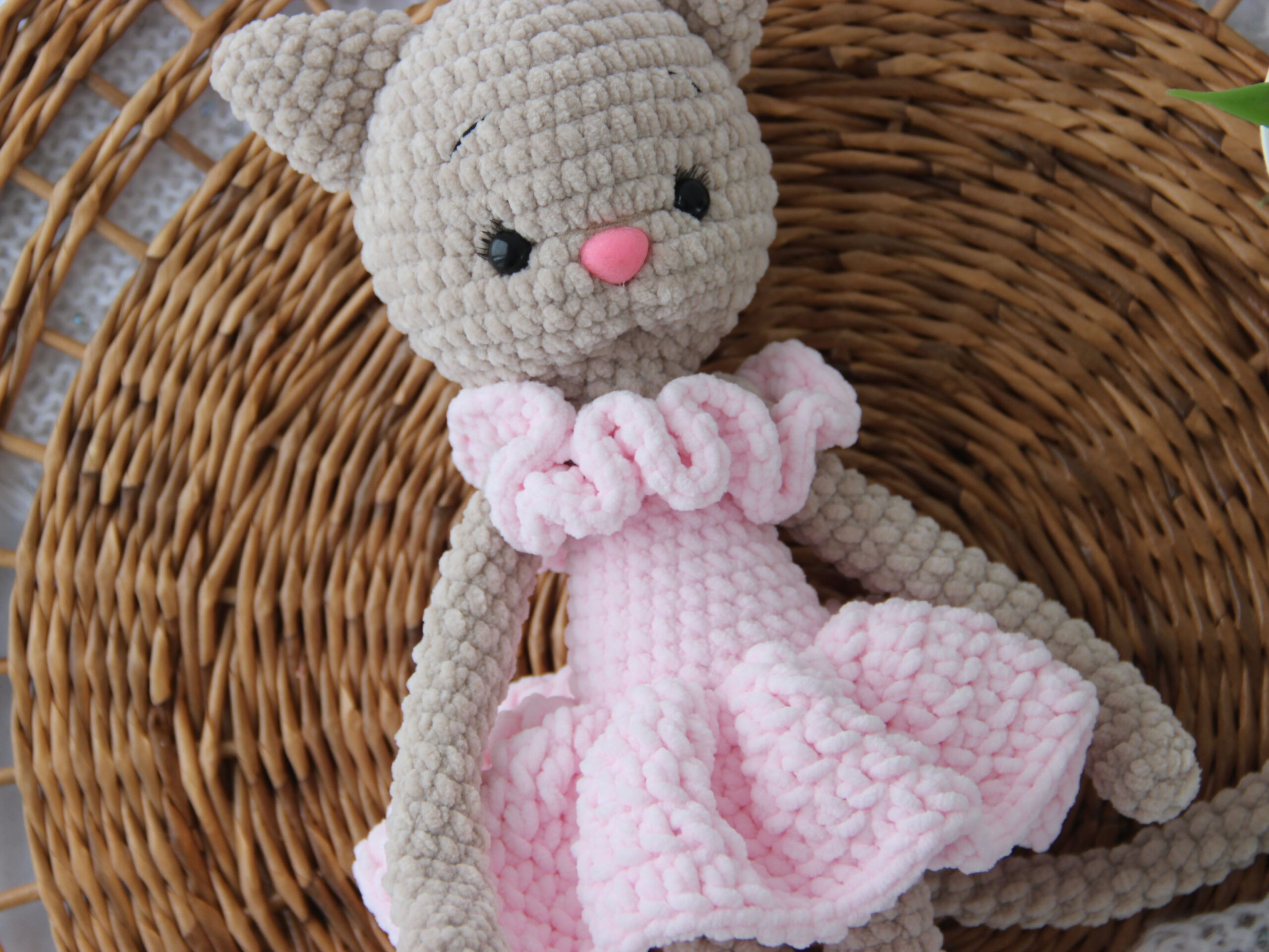 Miniature amigurumi Kitty 4.5 cm - tiny crochet kitty doll - hotsell Blythe amigurumi toy