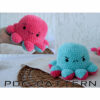 Amigurumi PATTERN Reversible plush Octopus