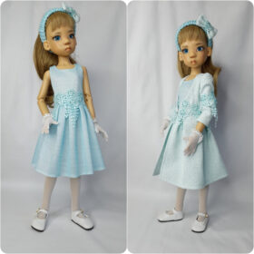 A set of dressy clothes for Kaye Wiggs doll.