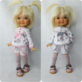 suit with shorts for Meadow dolls 11 inches