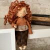 red hair doll