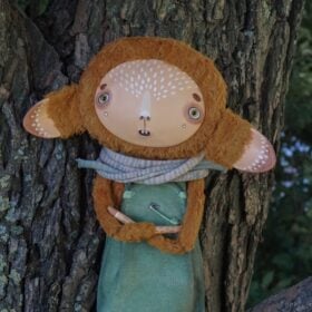 one-of-a-kind-fantasy-textile-art-doll-close