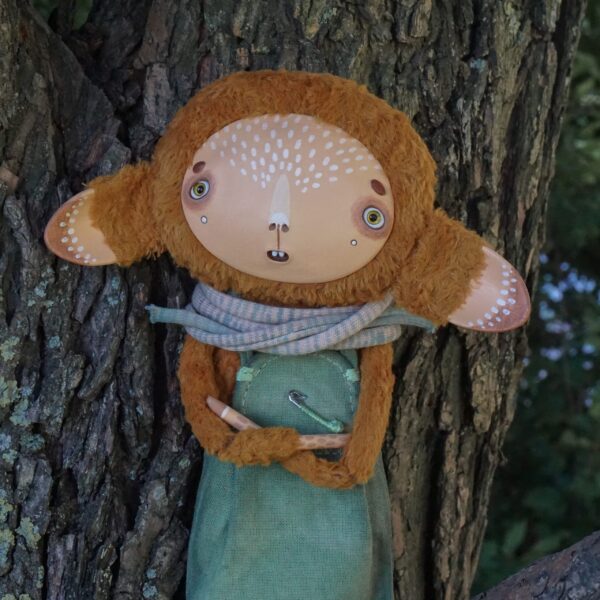one-of-a-kind-fantasy-textile-art-doll-close