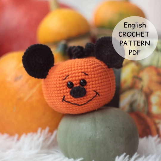 Без названия (30) crochet pumpkin pattern