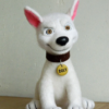 dog felted toy Bolt