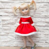 mini Ruby Red 31cm dress pattern Snegurochka