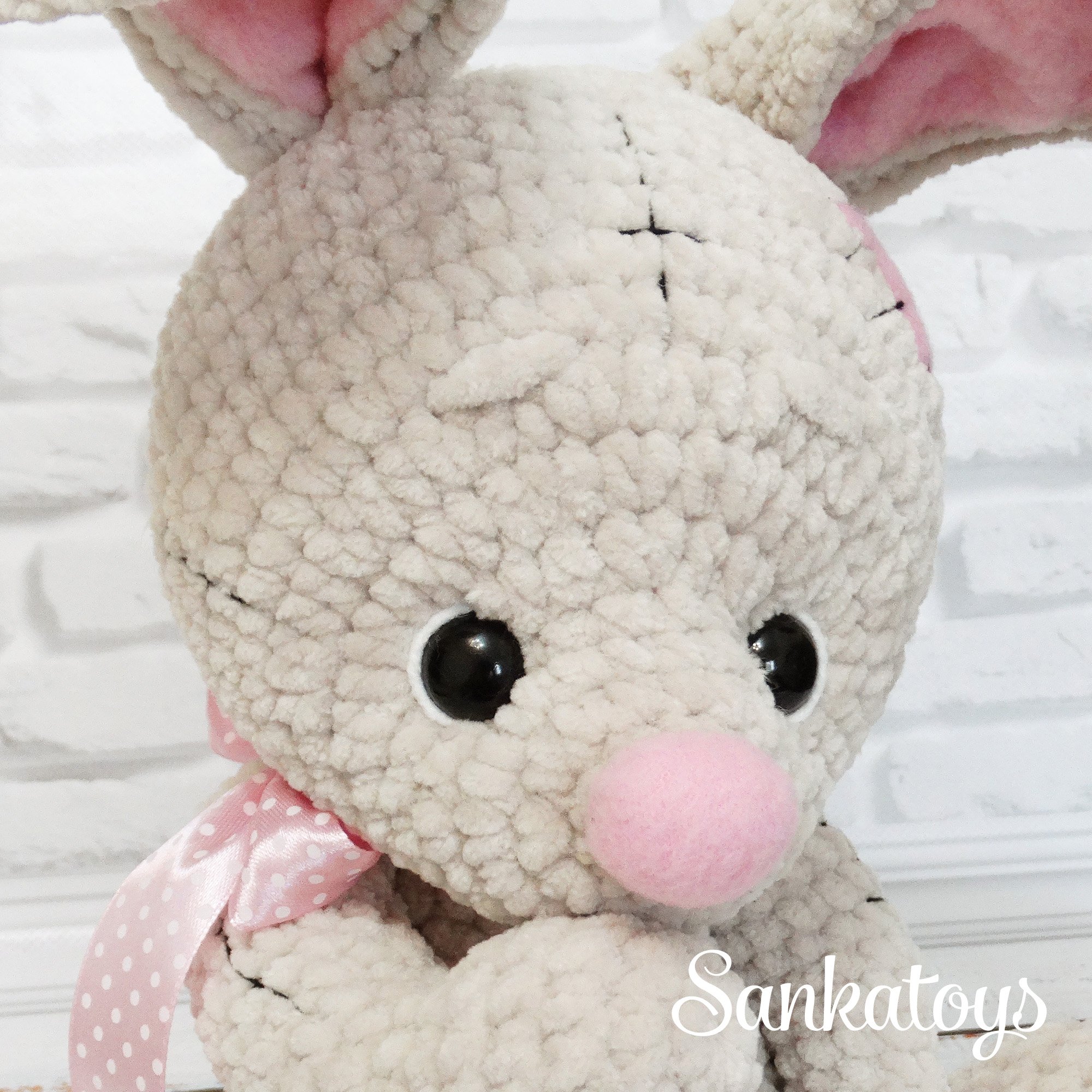 Rabbit Stuffed Animal Crochet Kit-STP-87B71