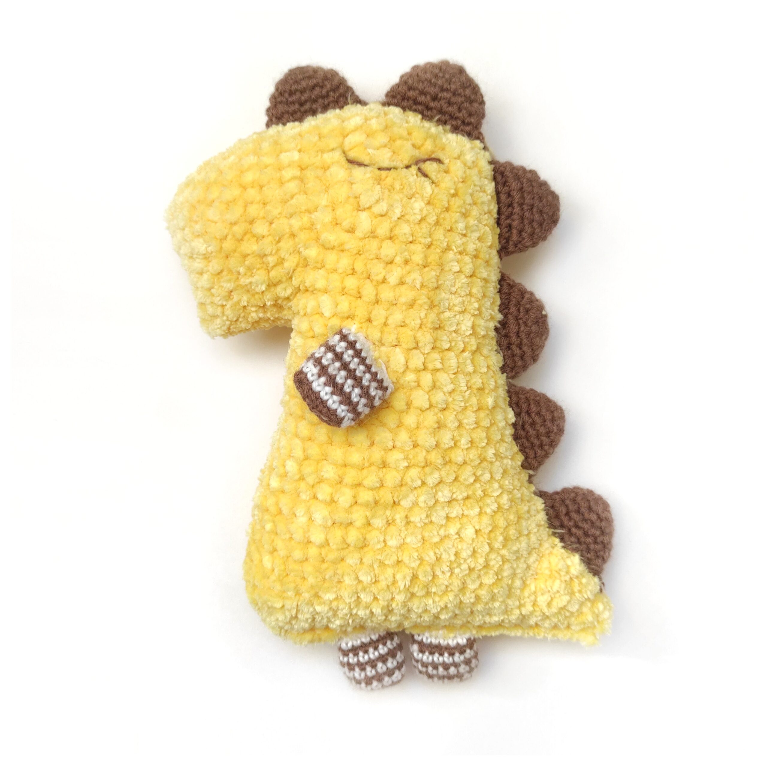 Plush dragon toy, sleep toy, yellow dragon toy 3 baby gift