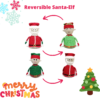 Reversible Santa - Elf Crochet Pattern