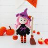 crochet witch doll