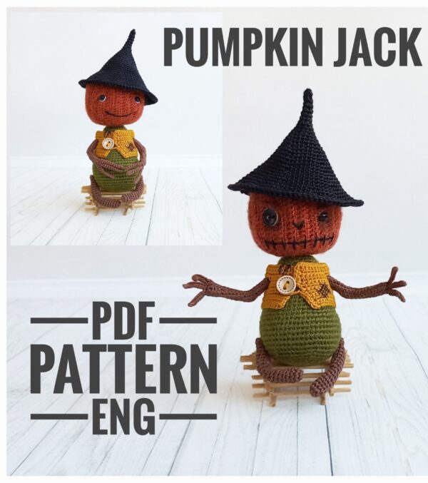 Patron au crochet Pumpkin Jack