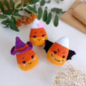 3 modèles de crochet d'halloween