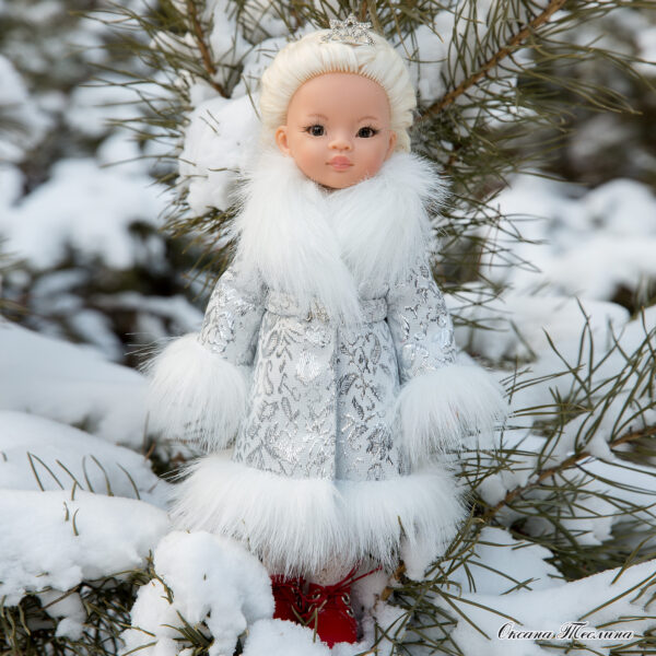 Paola Reina 32-34 cm pattern Coat The Snow Queen