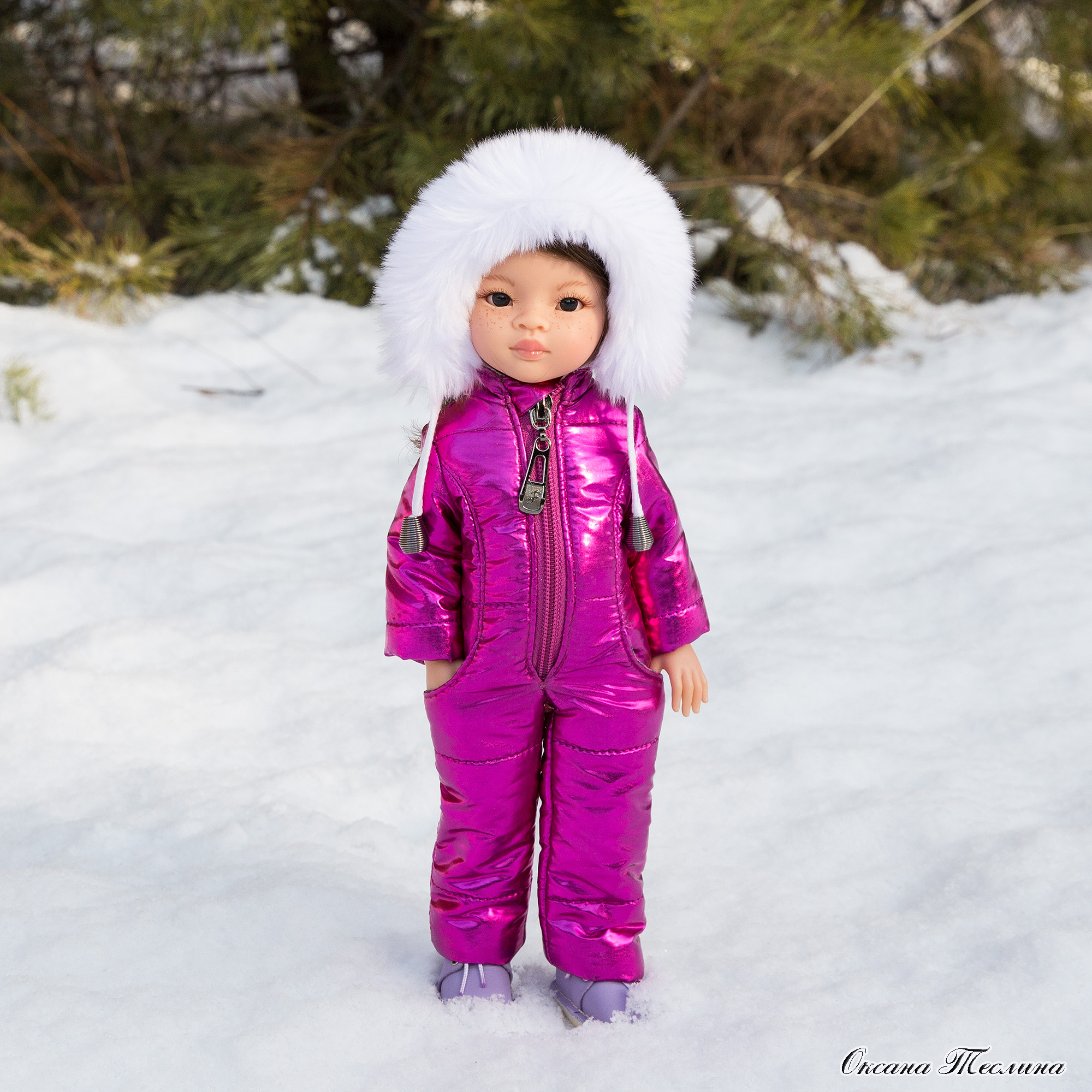 Paola Reina 32-34 cm pattern Jumpsuit demi-season PDF 1 Paola Reina 32-34 cm pattern Jumpsuit demi-season