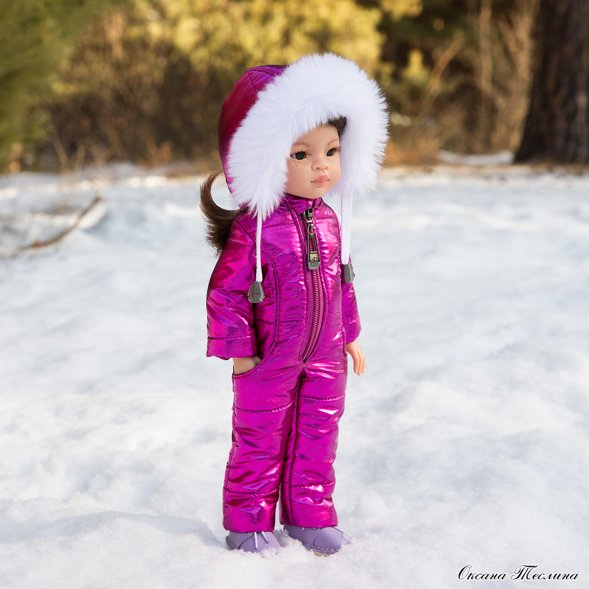 Paola Reina 32-34 cm pattern Jumpsuit demi-season PDF 2 Paola Reina 32-34 cm pattern Jumpsuit demi-season