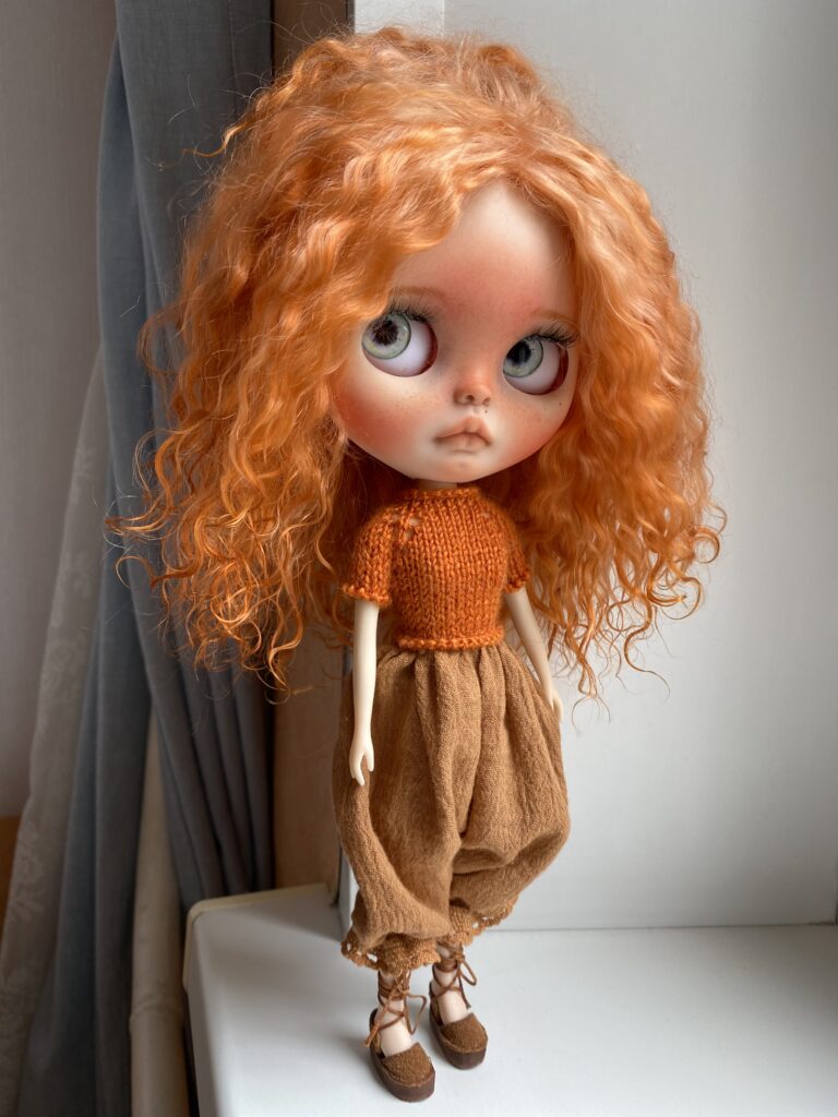 Blythe Orange Munchkin Halloween Doll / Takara / Purchased in