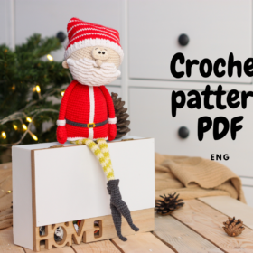 Santa doll crochet patern