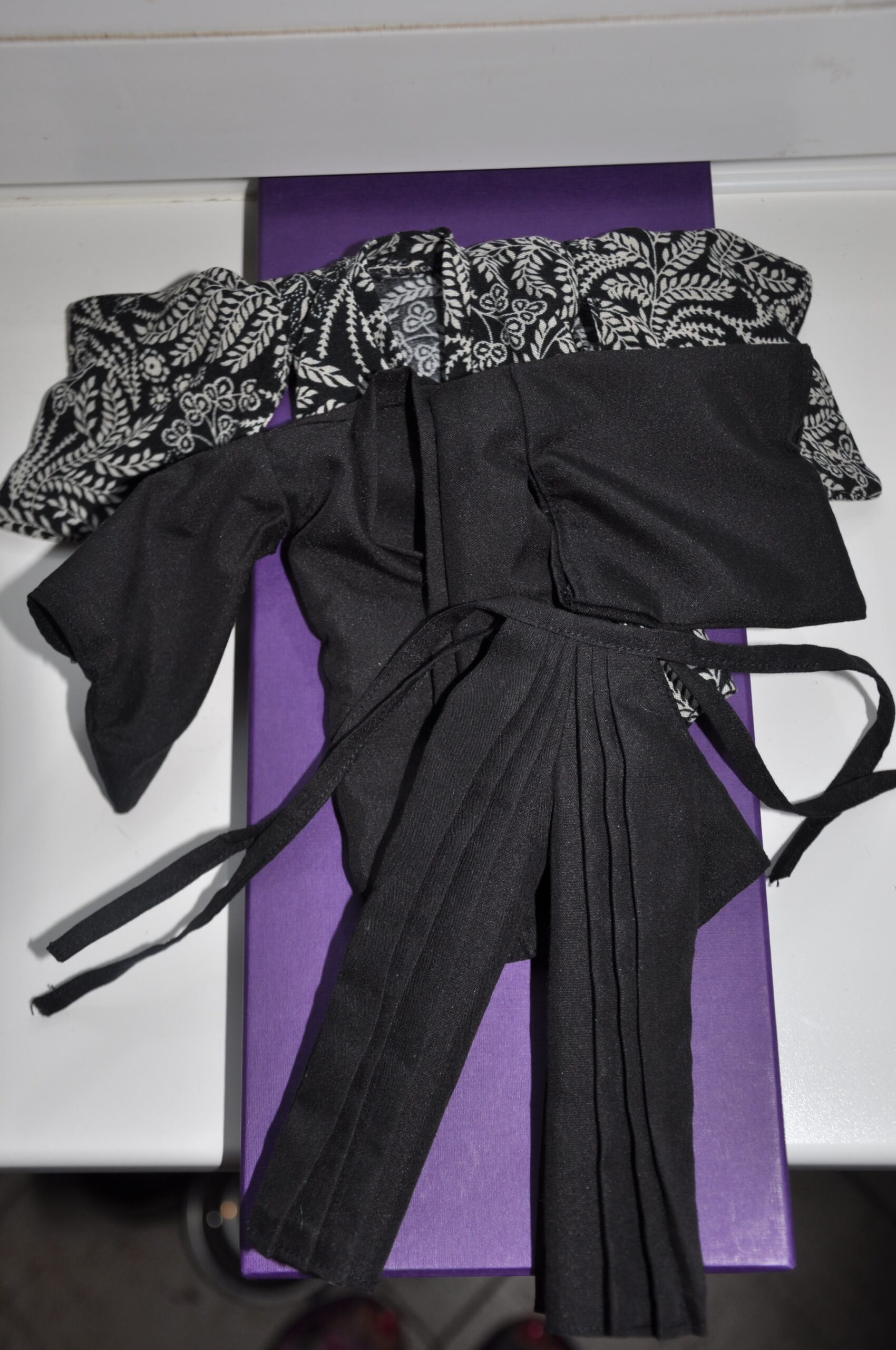 Male kimono set. Kimono for bjd. Kimono and hakama for doll - DailyDoll Shop