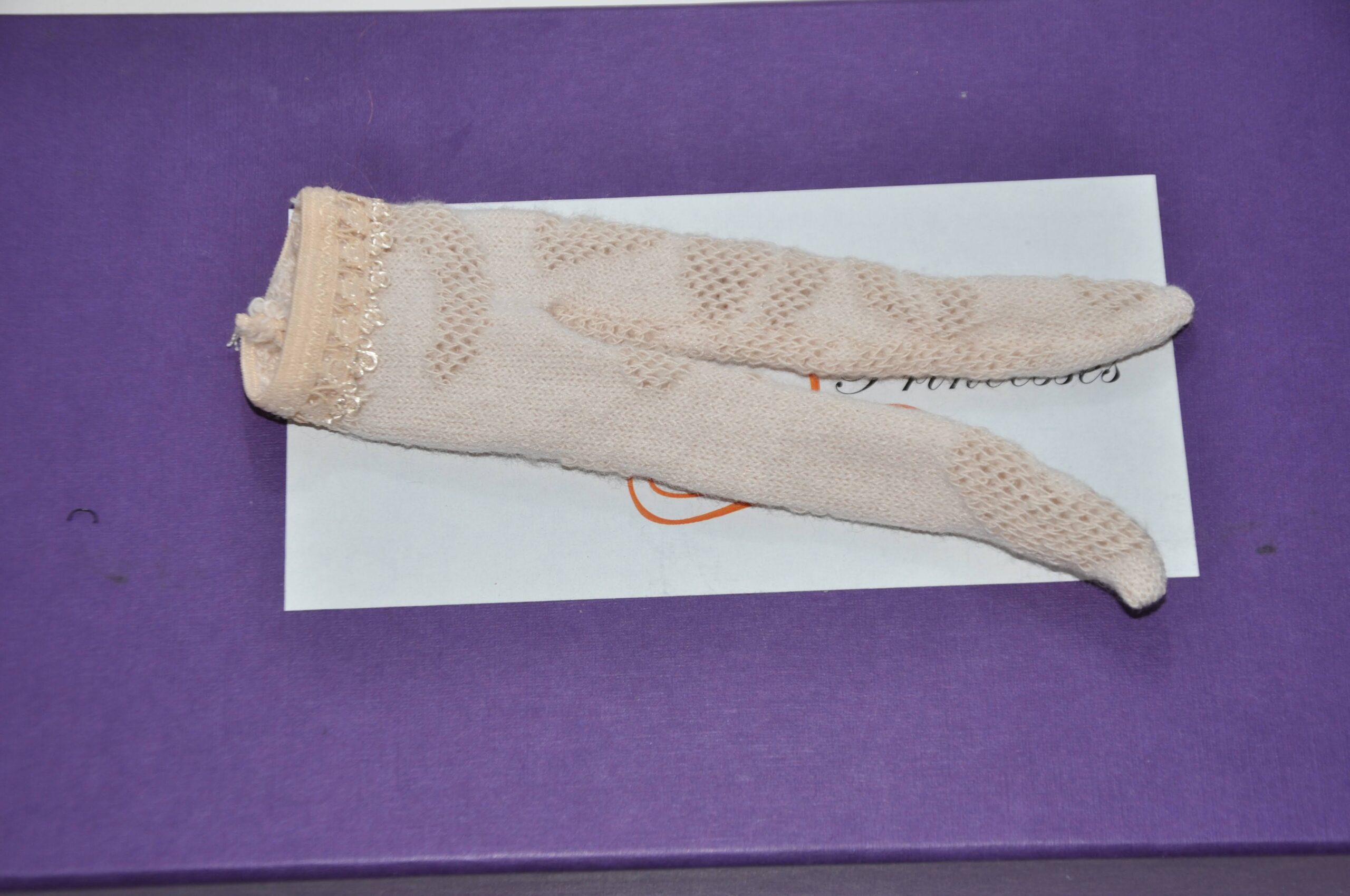 Knitted tights for dolls - DailyDoll Shop