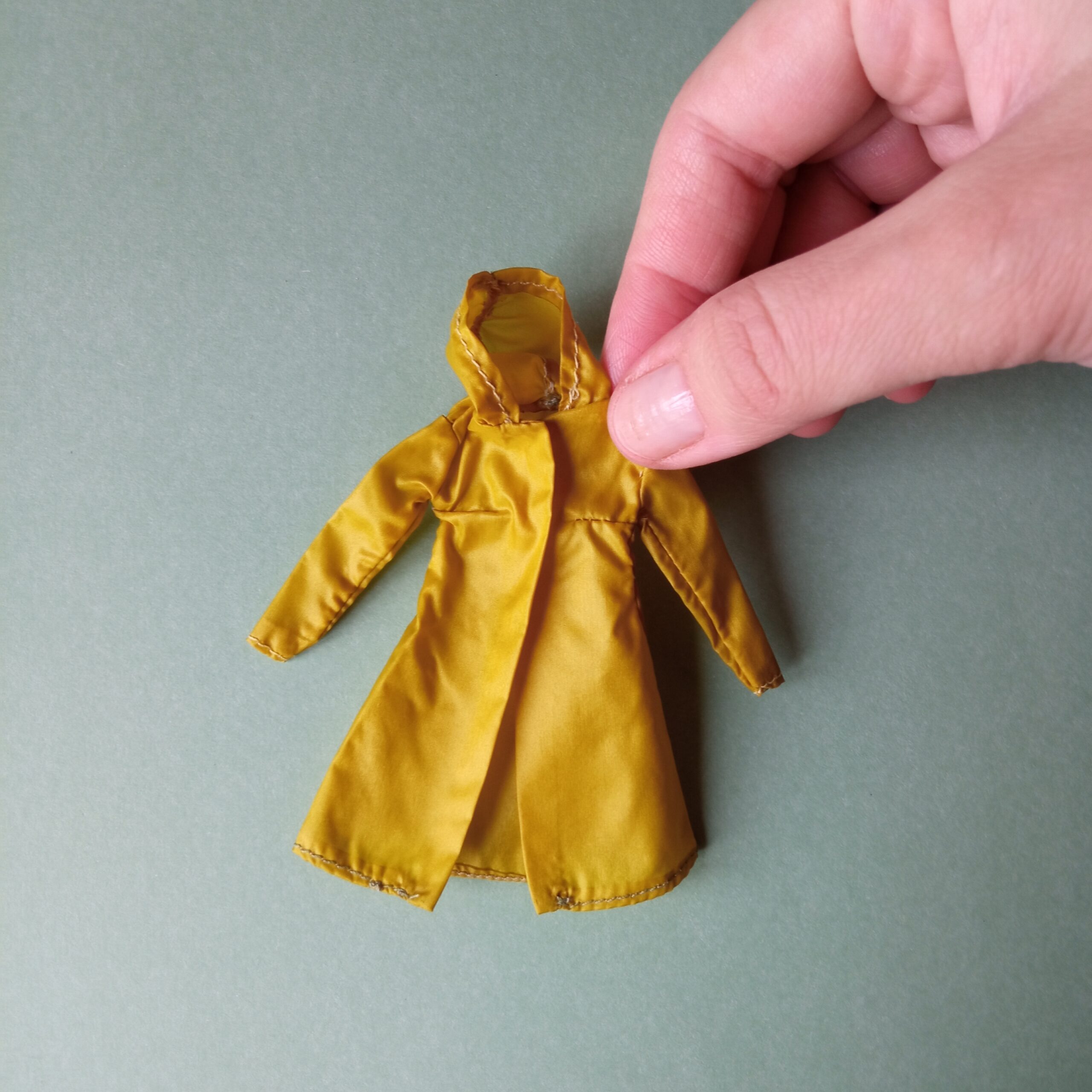 rockible 112 Scale Trench Coat Handmade Doll Clothes India