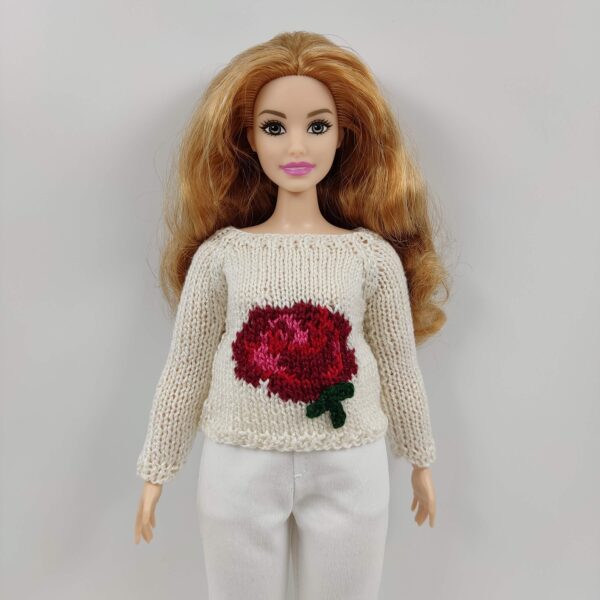 Barbie rose sweater