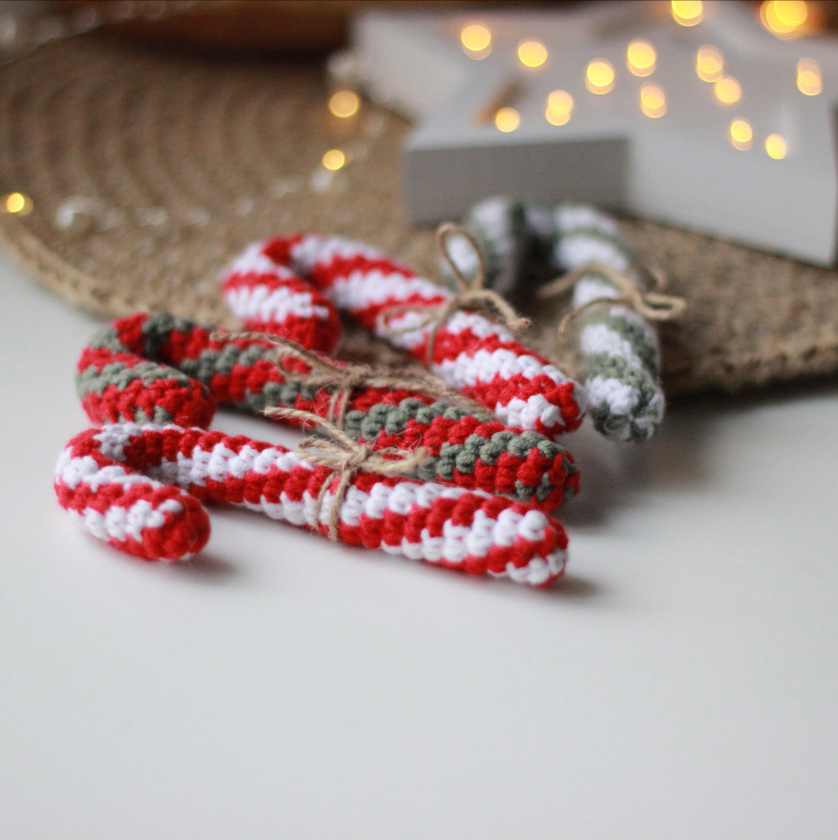 Candy Cane Christmas Crochet Kit for Beginners