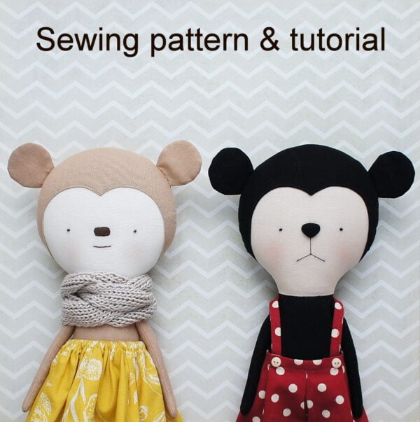 Mouse sewing pattern