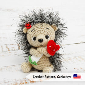 hedgehog crochet pattern
