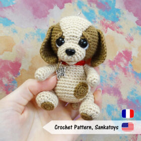 dog puppy beagle crochet pattern