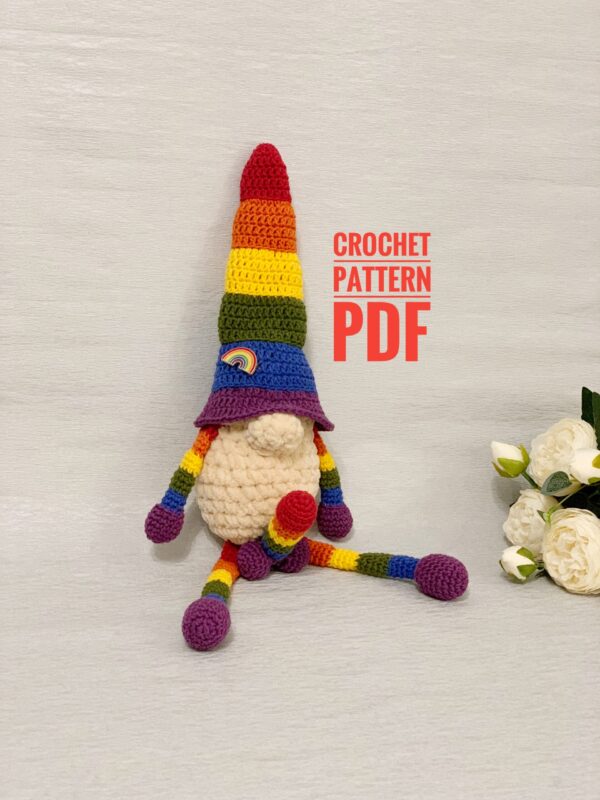 rainbow gnome